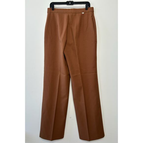 LEVIS Vintage 70s Brown Pants Womens 18 Khaki Trousers Retro Academia Twee Chic - Picture 6 of 10